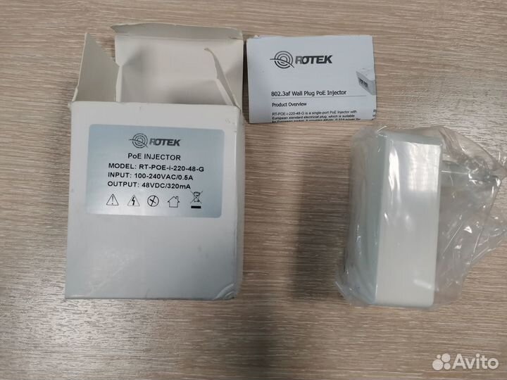 POE-инжекторы Rotek RT-PoE-i-220-48-G
