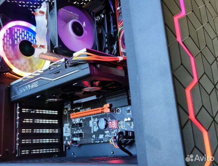 Новый,мощный пк.Intel 12ядер,DDR4 32Gb, RX470 8Gb