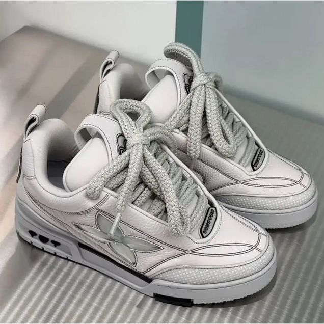 Louis vuitton skate full grey