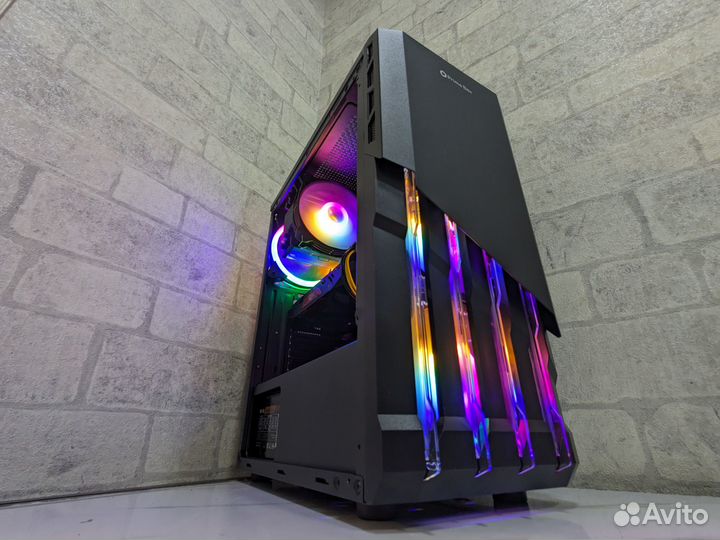 Игровой пк Intel core i7 / Rx 570 / 16gb озу/ Ssd