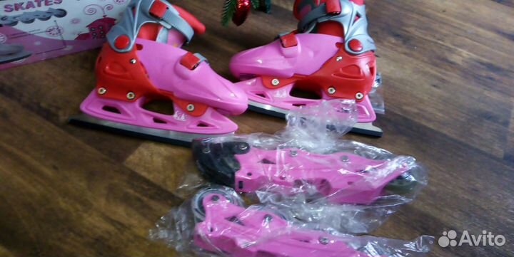 Ролики Коньки2 в 1