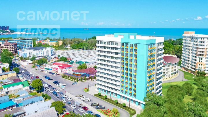 2-к. апартаменты, 48 м², 7/12 эт.