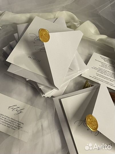 Пригласительные на свадьбу