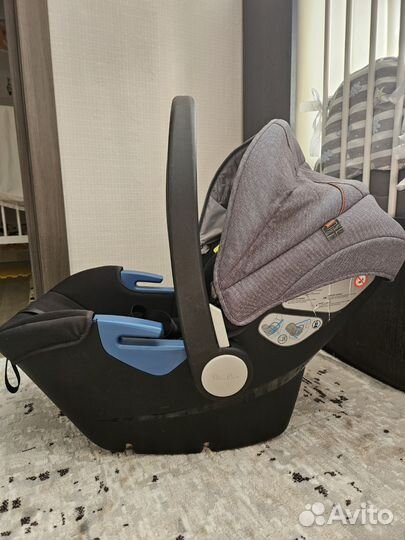 Автолюлька silver cross с адаптерами для коляски