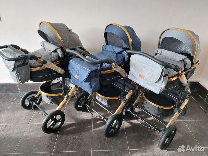 Коляска трансформер 2 в 1 Текнум