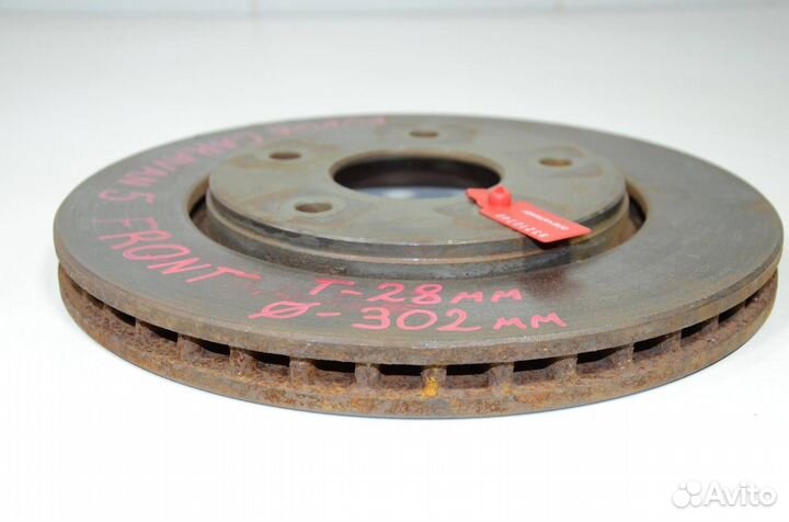 Тормозной диск передний Dodge Grand Caravan RT