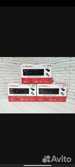 Магнитола pioneer 1 din новая