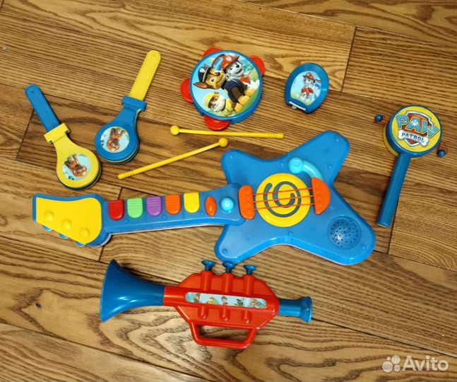 Игровые наборы музыкальные инструменты