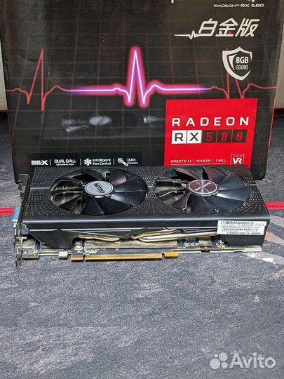 Видеокарта Sapphire RX 580 8GB Pulse