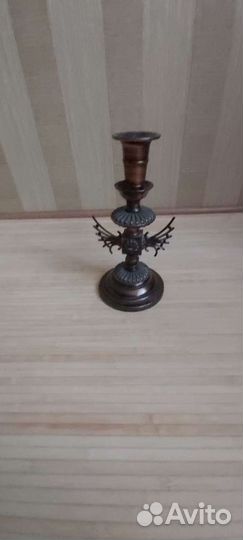 Подсвечник бронза