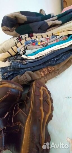 Детская одежда пакетом для мальчика 3-5 лет