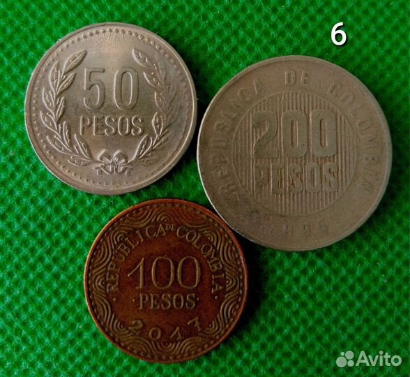 Наборы иностранных монет