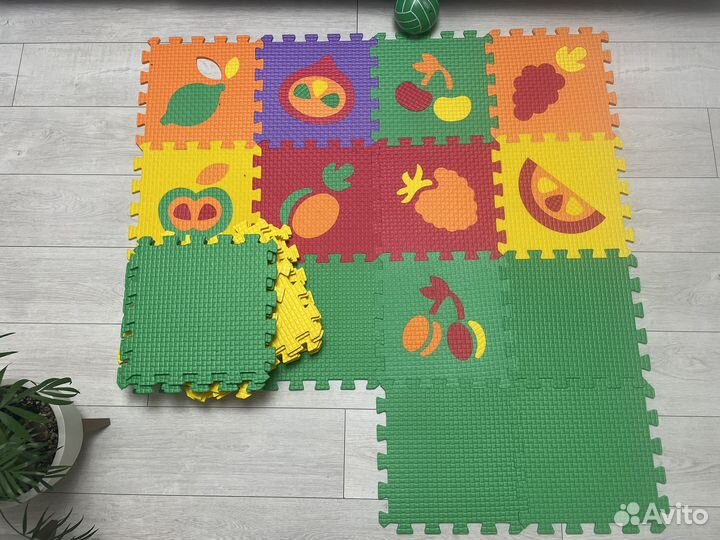 Детский коврик пазл