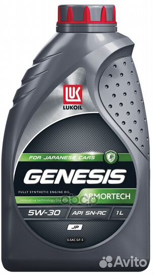 5W-30 genesis armortech JP 1л (синт. мотор. масло)