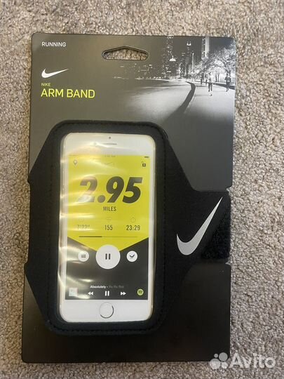 Чехол для телефона nike на руку для бега