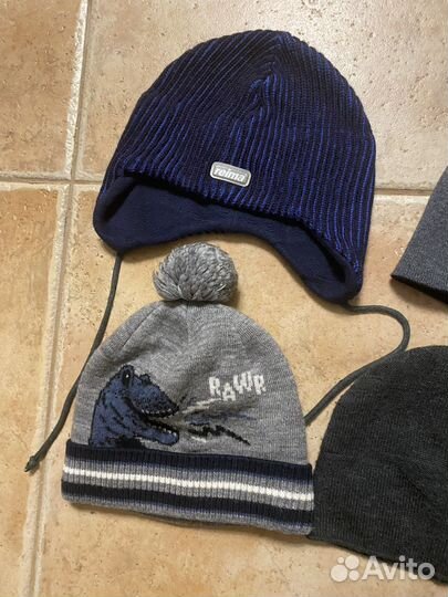 Шапка для мальчика 50-52