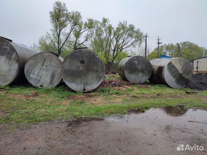 Ёмкость,резервуар.бочка металлическая для гсм