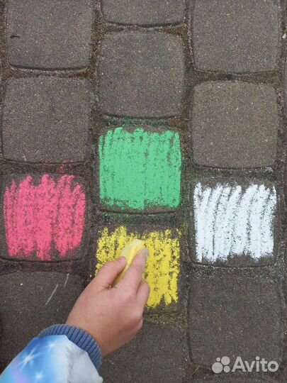 Мелки асфальтовые 6шт