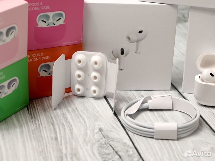 Airpods Pro 2 поколение Premium/чехол/гарантия