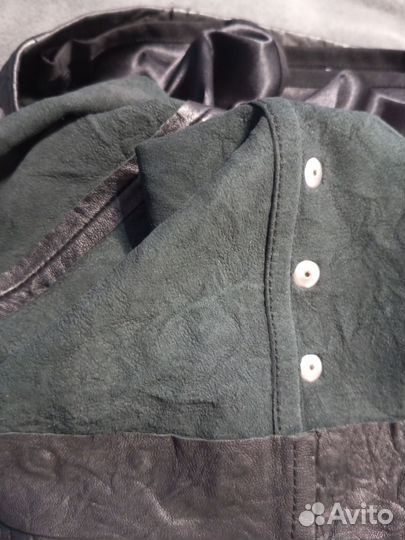 Новая юбка из натуральной кожи Michael Kors