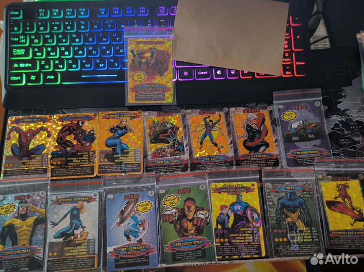 Карточки человек паук