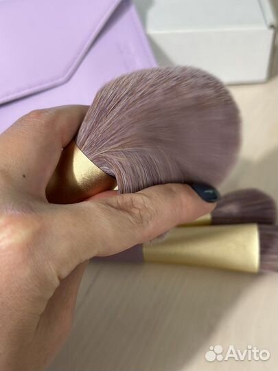 Кисти для макияжа + чехол, новые