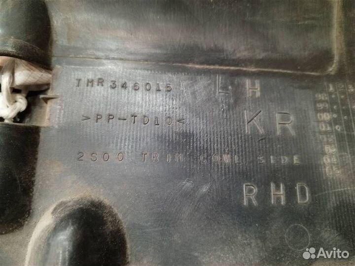 Накладка порога (внутренняя) передняя левая перед