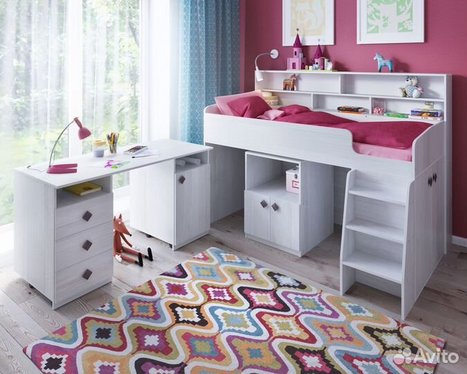 Кровать чердак