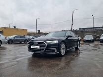 Audi A8 3.0 AT, 2019, битый, 204 000 км, с пробегом, цена 3 130 000 руб.