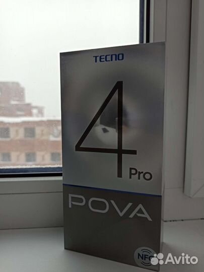 Новый телефон Tecno pova 4 pro 256/8гб