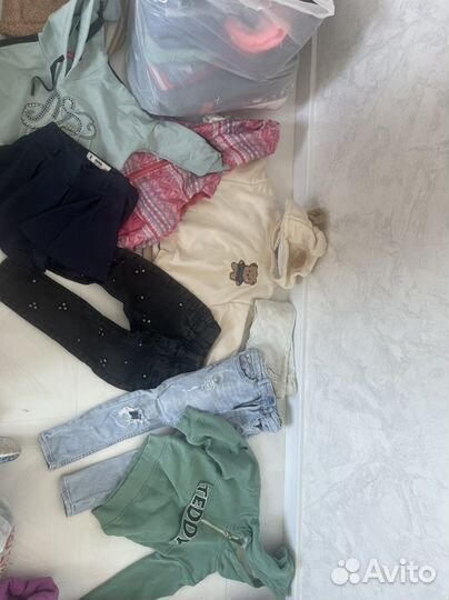 Вещи пакетом на девочку 3-4-5