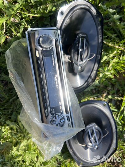 Автомагнитола pioneer с динамиками
