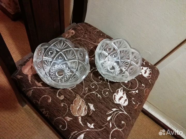 Вазочки (стекло, хрусталь)