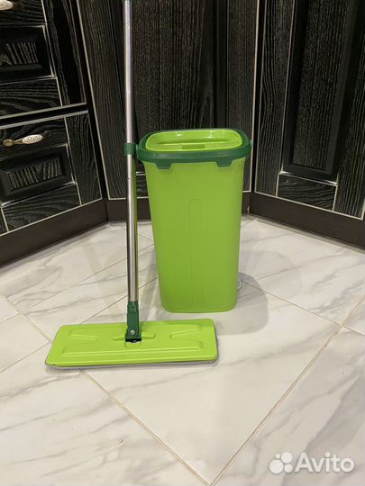 Швабра с ведром и отжимом, набор