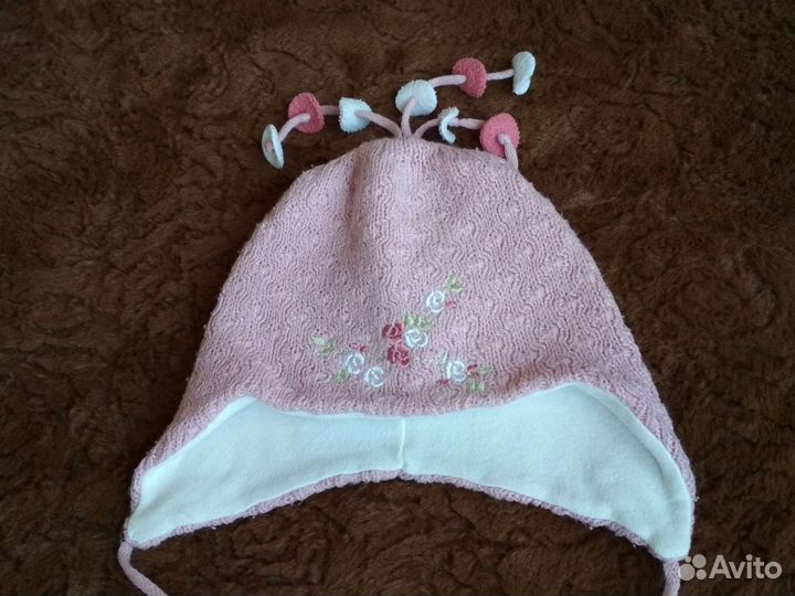 Шапка детская демисезонная для девочки