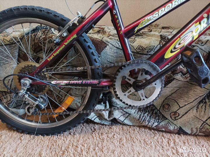 Велосипед горный 6 скоростей 20