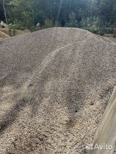 Песок, щебень