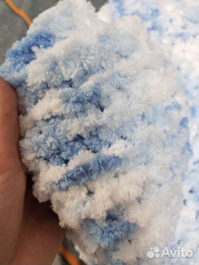 Плед одеяло детский вязаный плюшевый