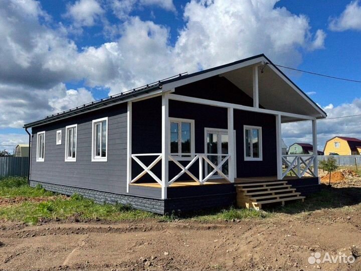 Бытовка 7х4м с верандой