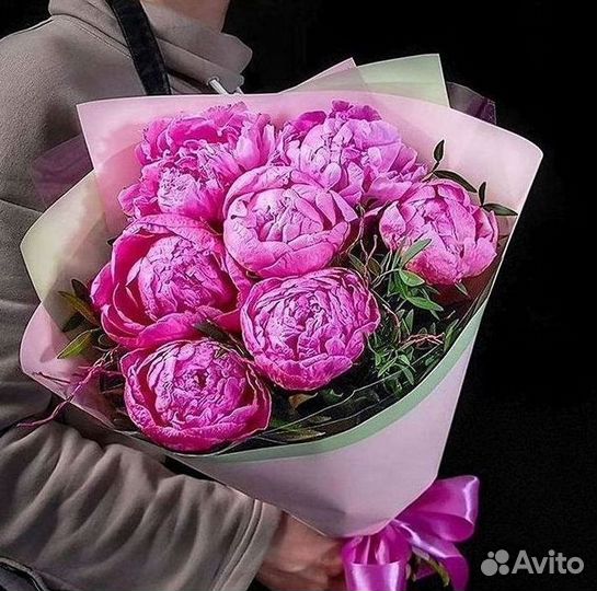 Пионы Букет пионов