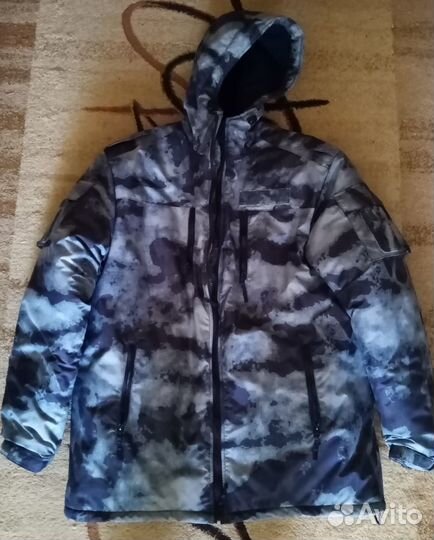 Костюм камуфлированный зимний