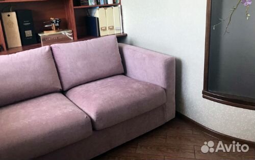 Чехол на 2 местный диван вимле (икеа)