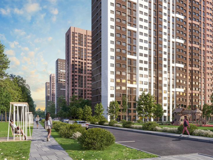 3-к. квартира, 64,5 м², 8/25 эт.