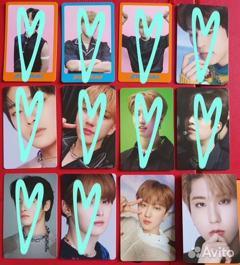 Официальные карточки stray kids dicon