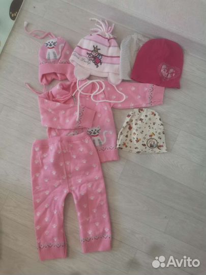 Вещи на девочку пакетом 80 размер