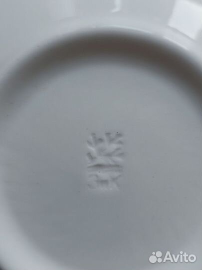 Тарелка сухарница малина зик цена за 7 штук