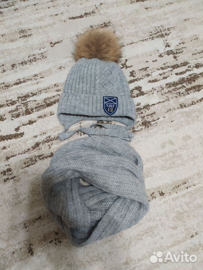 Зимняя шапка и снуд