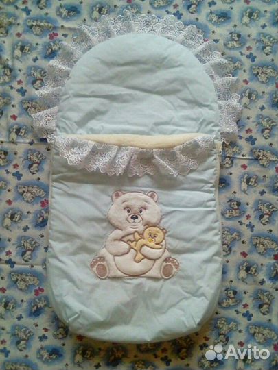 Конверт на выписку зимний