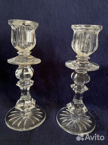 Канделябры подсвечники хрусталь
