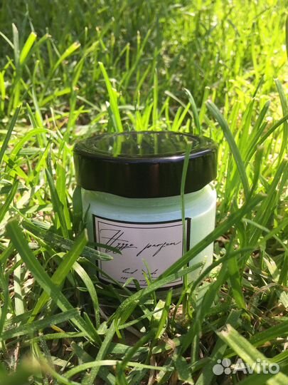 Ароматическая свеча ручной работы